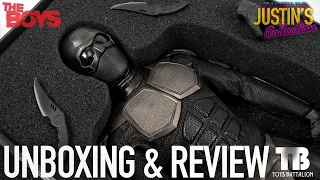 The Boys Black Noir 1/6 Scale Figure Toys Battalion Unboxing & Review