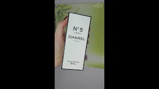 Chanel N° 5 l'eau in-shower gel unpacking