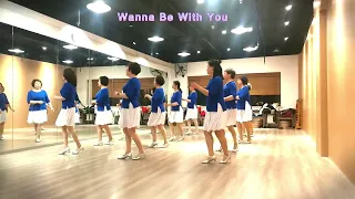 Wanna Be With You - Line Dance (Demo)