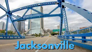 Jacksonville Florida - Driving Through Jacksonville Florida 4k UHD