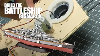 Build the Battleship Bismarck - Part 55 - Motor for the Second Gun Turret