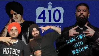 410 (OFFICIAL VIDEO) REACTION | SIDHU MOOSE WALA & SUNNY MALTON |JK BROTHER REACTION