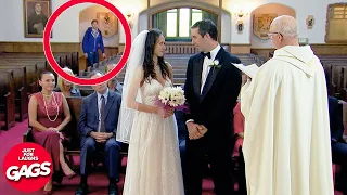 Ex Boyfriend Crashes Wedding| Just For Laughs Gags