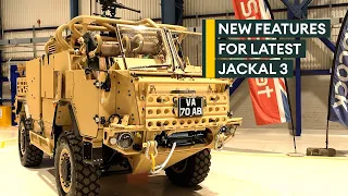 Jackal 3 boasts increased capabilities and greater soldier protection