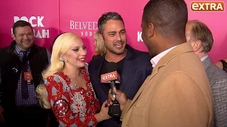 Lady Gaga & Taylor Kinney Hit the Red Carpet, Play Coy About Wedding Plans