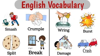 15+ English Vocabulary | Daily use english words | Vocabulary with pictures | English practice