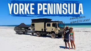 Yorke Peninsula, SA. Beach camping, fishing, 4X4