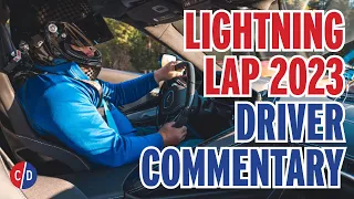 Hot Lap Commentary! AMG SL63, Cayman GT4 RS, C8 Corvette Z06 | Car and Driver Lightning Lap 2023
