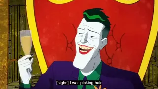 Joker unmasks Batman in this hilarious moment from hit animated series "Harley Quinn" | DC Universe