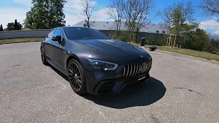 Mercedes AMG GT 43 Coupe 4 door 4MATIC+ V8 PACK review and test drive, I WANT IT (2021)