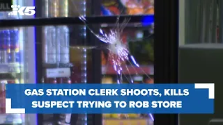 Auburn gas station clerk shoots, kills suspect trying to rob store