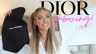 LUXURY HAUL & NEW BAG UNBOXING!!! | DIOR, BALENCIAGA & YSL!!!