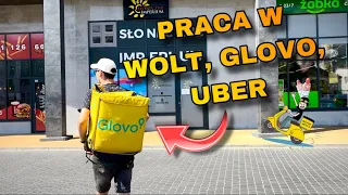 Jak wygląda praca w Wolt, Glovo, Uber Eats? Czy się opłaca?