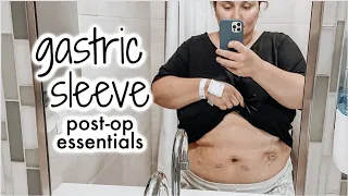 GASTRIC SLEEVE POST-OP ESSENTIALS | STAGE 1: CLEAR LIQUIDS