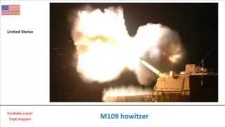 M109 howitzer, artillery specifications