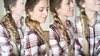 4 Quick Side Braids for School | Braidsandstyles12