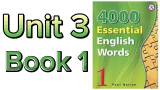 4000 Essential English Words Book 1 Unit 3 @-Learn-Easy-English