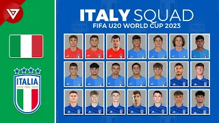 ITALY SQUAD FIFA U20 WORLD CUP 2023 | ITALY U20