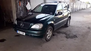 Mercedes-Benz ML W163 кузовной ремонт, 1 серия