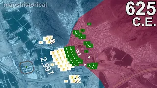 Battle of Uhud in 1 minute using Google Earth