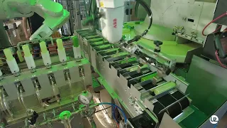 FLEXISORTER - Bottle Sorter - blowing with vacuum belt conveyor