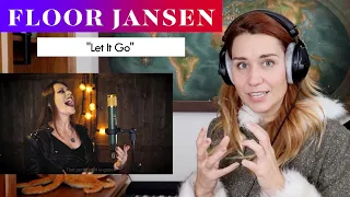 Floor Jansen "Let it Go" REACTION & ANALYSIS by Vocal Coach/Opera Singer