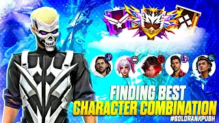 Finding Best Character Combination For Br Rank Grandmaster | Br Rank Push Tips and Tricks | Part - 2