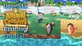 Animal Crossing: Pocket Camp ULTIMATE Fishing Guide