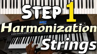 Keyboard Strings Tutorials (Play it the right way) - Step 1