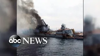 US shared intel that helped Ukraine sink Russian ship, officials say l ABCNL