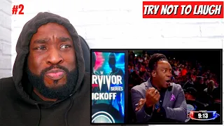 WWE Booker T Funny Commentary Moments #2 | TRY NOT TO LAUGH | REACTION