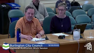 Burlington City Council - 5/23/2022