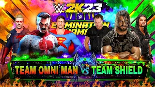 FULL MATCH - The Shield vs OMNI-MAN Elimination Match ☠️ WWE 2K23