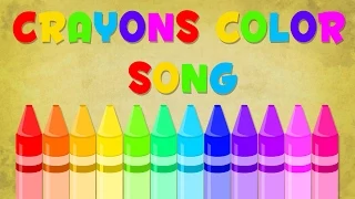 Crayons song | Color Song | Baby Videos