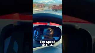 Citroen Ami | Hız rekoru 86 km/h ! Top Speed!