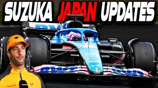 FORMULA 1 | JAPAN SUZUKA GP | TEAM UPGRADES | DANIEL RICCIARDO