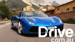 2016 Ferrari 488 Spider Review In Italy | Drive.com.au