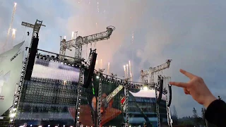 Metallica- The Frayed ends of Sanity live in Trondheim/Norway- Granåsen- Fyrverkeriavslutning