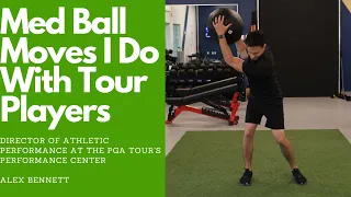 Golf Fitness - Medicine Ball Moves for More Swing Speed!