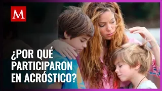 Shakira revela de quién fue la idea de que sus hijos aparecieran en "Acróstico", ¡no lo creerás!