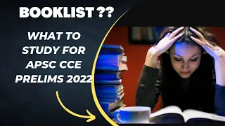 What to study for UPSC/APSC prelims, #APSC prelims 2022, #Booklist for APSC CCE prelims 2022