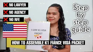 DIY GUIDE FOR YOUR K1 FIANCE VISA PACKET 2022 🇺🇸