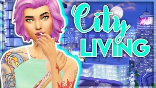 Our First Apartment!🏠🌃 // THE SIMS 4 | CITY LIVING – PART 1