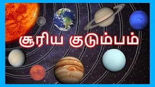 சூரிய குடும்பம் - தமிழரசி | Learn solar system names in Tamil for kids & children