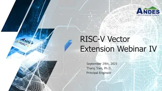 Next-Generation Vector Processor Design IV