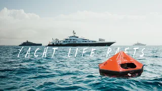 What's Inside Super Yacht Life Rafts?