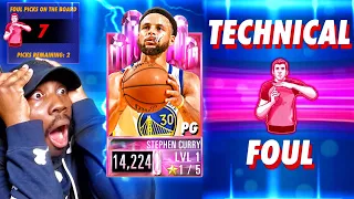 PULLING PINK DIAMOND CURRY or TECHNICAL FOUL! (Toss-Up Pack Opening) NBA 2K Mobile Season 2 Ep. 39