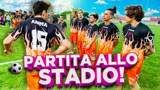 PARTITA DI CALCIO ALLO STADIO!! IN CAMPO CON LA NAZIONALE NEW DREAMS PER BENEFICENZA!