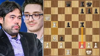 The BIG Clash! || Fabiano Caruana vs Hikaru Nakamura || Round 1 || FIDE Candidates Tournament (2024)