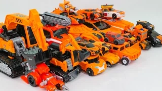 Orange Color Transformers RID Movie Carbot Tobot Athlon 23 Vehicle Robot Car Toys